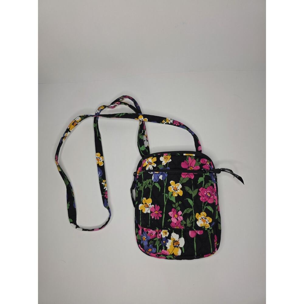Vera Bradley Crossbody Satchel Cardholder Bag Purse Small Multi Pocket Retired